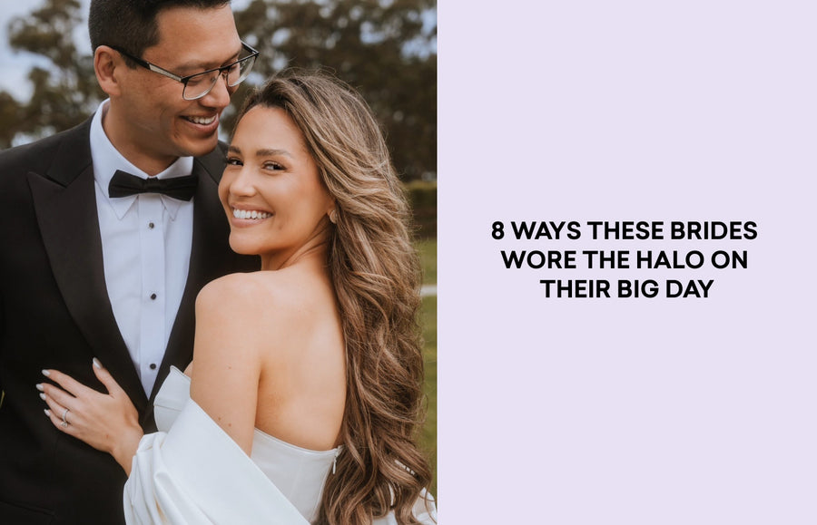 8 Ways These Brides Wore The Halo On Their Big Day