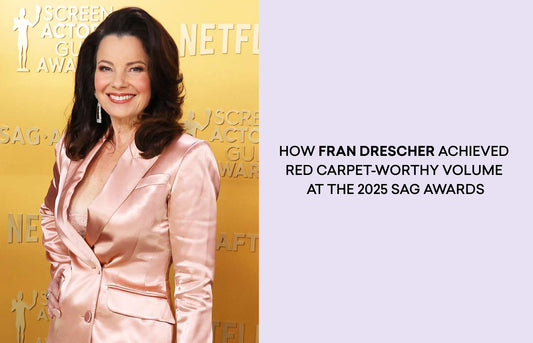 How Fran Drescher Achieved Red Carpet-Worthy Volume At The 2025 SAG Awards