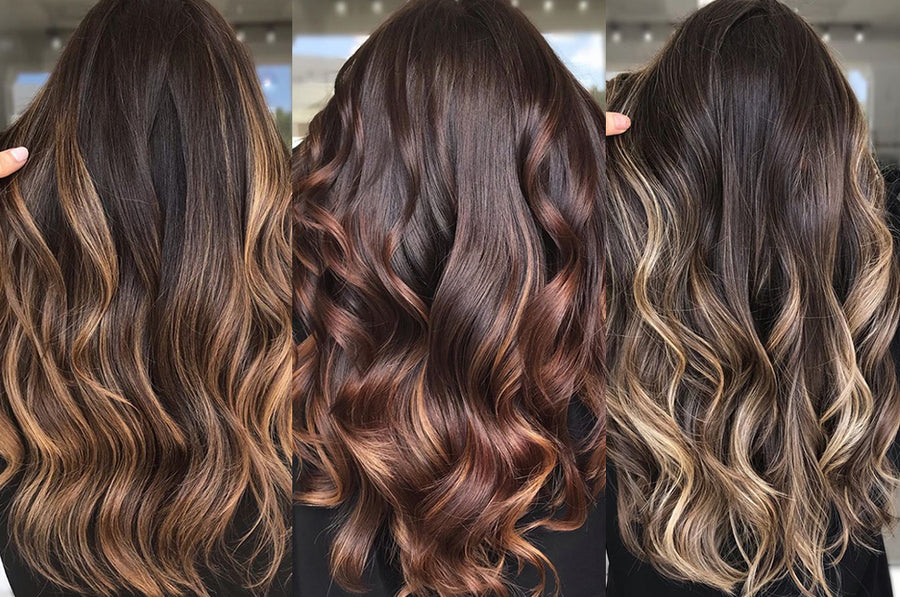 50+ Trendy Hair Colour For Every Women : Cream Coffee Blonde Balayage