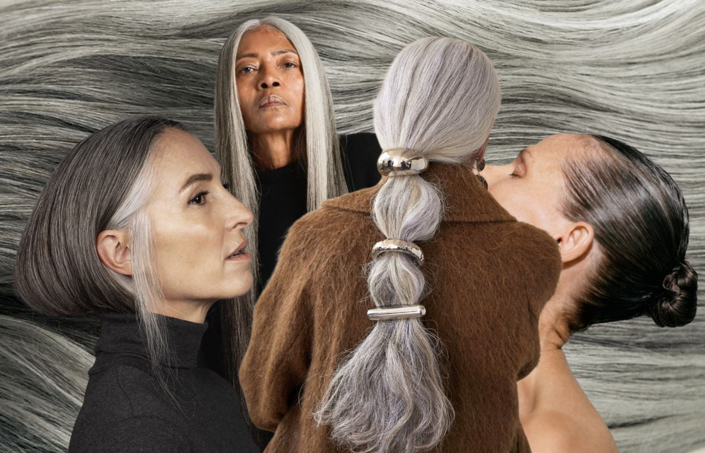 15 Grey Hair Hairstyles We’re Obsessed With RN