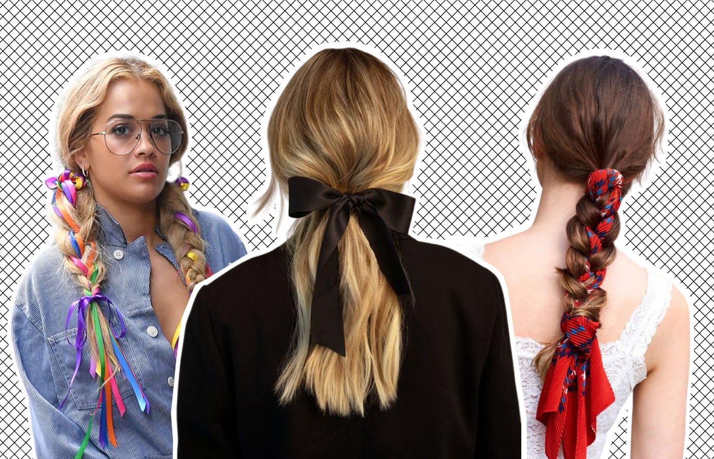 8 Ribbon Hairstyles to Try With Your Halo