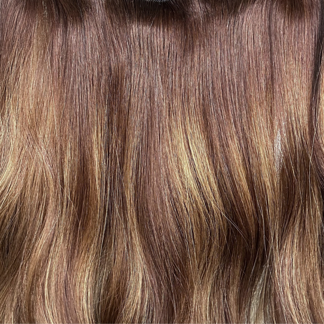 Medium Brown + Light Brown Balayage #B4-6