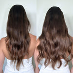 Medium Brown + Light Brown Balayage #B4-6